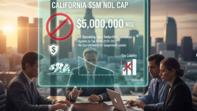 California’s $5 Million NOL Cap and Suitable Business Strategy