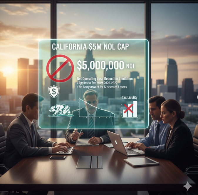 California’s $5 Million NOL Cap and Suitable Business Strategy