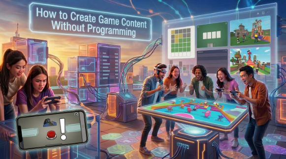 How to Create Game Content Without Programming